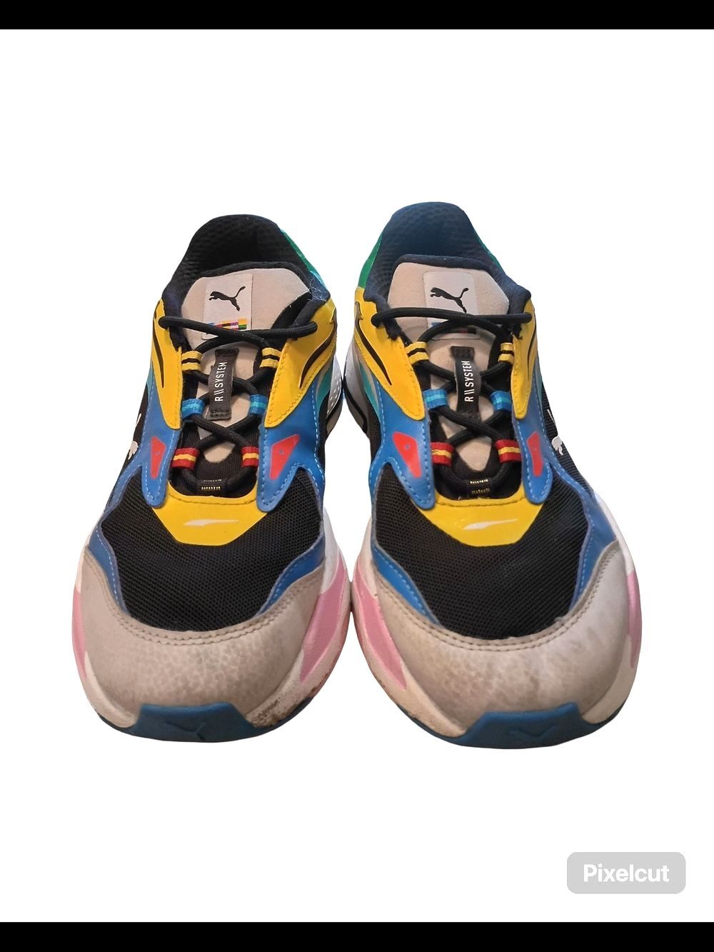 Puma RS-Fast International Flags sneakers | Size Mens 8.5 - Picture 3 of 7